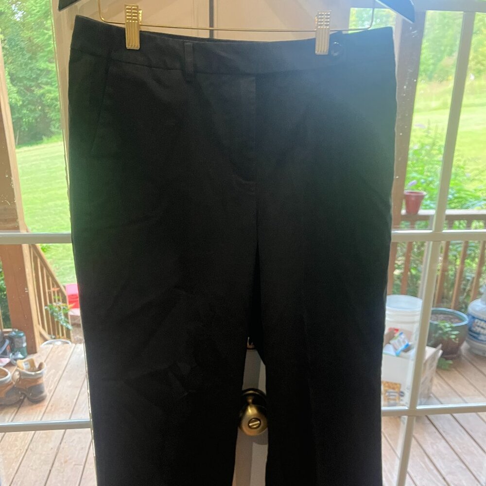 Black Crop Pants